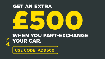 Get an extra £500 when you part-exchange