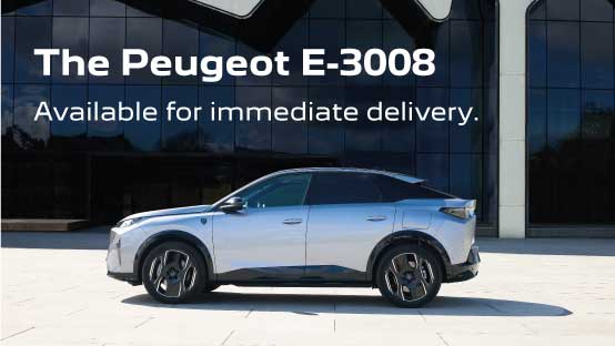 Side Image of the Peugeot E-3008.