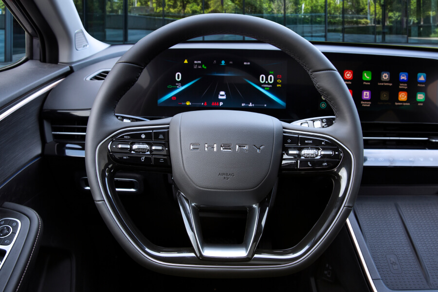 OMODA of steering wheel