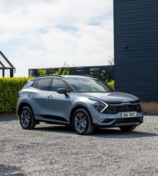 Front angled view of Kia Niro EV